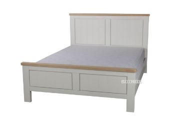 Picture of SICILY Solid Wood with Ash Top Bed Frame in King Size 