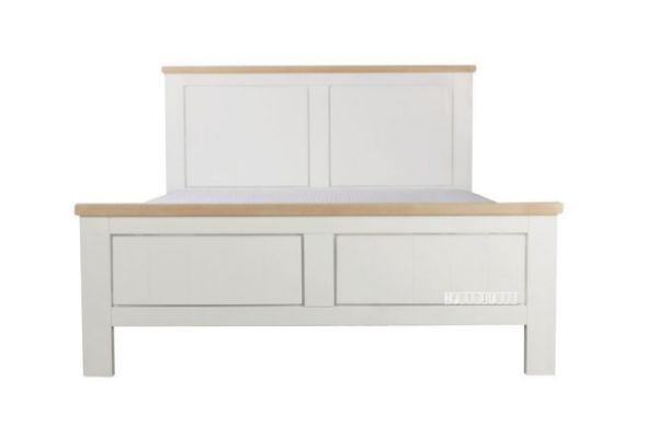Picture of SICILY Queen/King Size Solid Wood with Ash Top Bed Frame