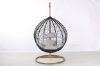 Picture of ALBURY Rattan Hanging Egg Chair *Black