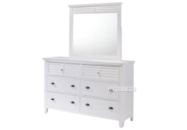 Picture of Harbor Dressing Table & Mirror * White