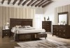 Picture of HARBOR Queen Size Bed Frame with Storage * Brown