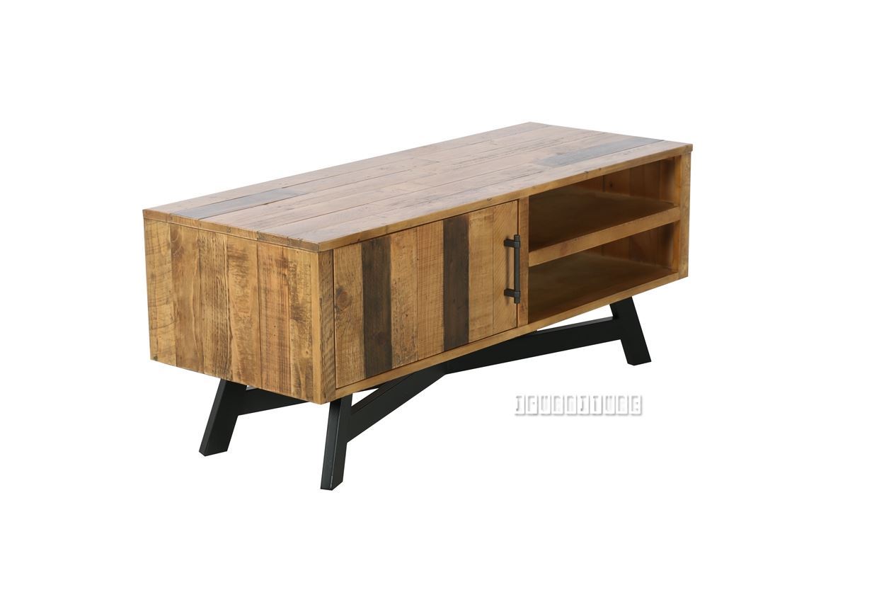 BARBADOS Reclaimed Timber 120 Small Entertainment Unit