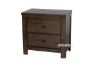 Picture of HEMSWORTH 2-Drawer Solid Timber Bedside Table