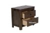 Picture of HEMSWORTH 2-Drawer Solid Timber Bedside Table