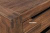 Picture of ASTON Acacia 2 Drawer Bedside * Dark Caramel