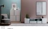 Picture of Thera 140 Small TV Unit * Solid Lacquer with real walnut veneer