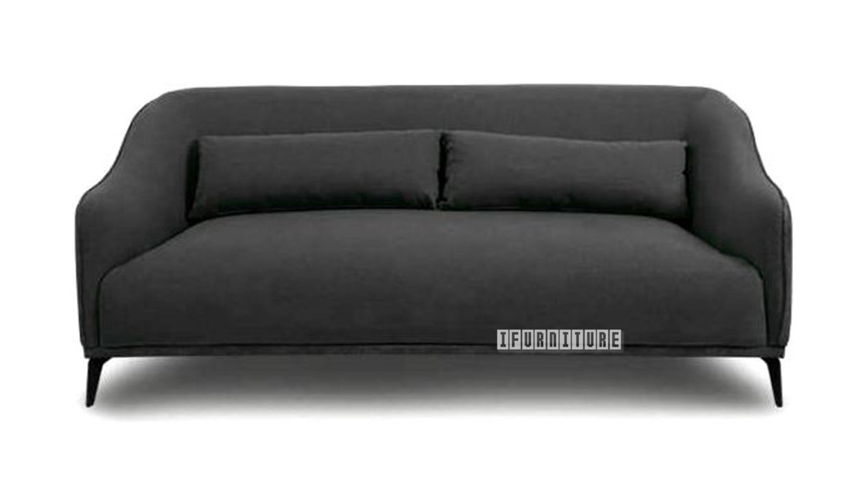 Leeds 3+2+1 Sofa Range in Dark Grey* velvet Fabric