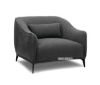 Picture of Leeds 3+2+1 Sofa Range in Dark Grey* velvet Fabric