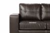 Picture of JESSIE Reversible Sectional Sofa/Sofa Bed with Ottoman (Dark Brown)