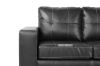 Picture of JESSIE Reversible Sectional Sofa/Sofa Bed with Ottoman (Black)