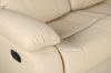 Picture of BRIGHTON Reclining Air Leather Sofa Range *Beige