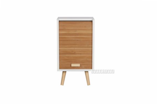 Mansfield 1 Door Bamboo Small Cabinet