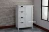 Picture of Norton 4 Drw 1Dr Small Cabinet * White