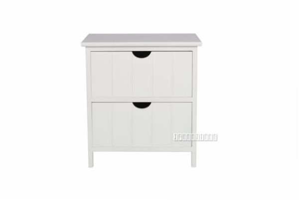 Picture of Norton 2 Drw Small Bedside Table * White