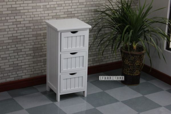 Picture of Norton 3 Drw Small Cabinet * White