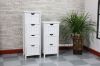 Picture of Norton Narrow 3Drw/4Drw Small Cabinet * White