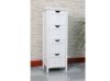 Picture of Norton Narrow 3Drw/4Drw Small Cabinet * White