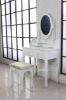 Picture of Watkins Vanity/Dressing Table with Stool * White