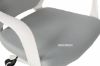 Picture of SUTTON Medium Back Office Chair *White Frame with Grey Fabric