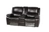 Picture of BRIGHTON Reclining Air Leather Sofa Range (Dark Brown)