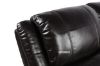 Picture of BRIGHTON Reclining Air Leather Sofa Range (Dark Brown)