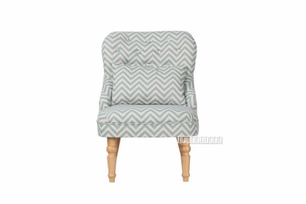 Picture of Haxby Lounge Chair * Blue/White