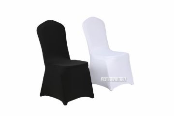 Picture of NEO Banquet & Conference Chair Cover (Black/White)