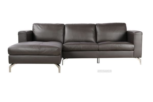 Picture of Cindy L Shape Leather SOFA RANGE *Dark