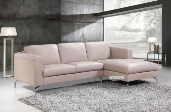 Picture of Cindy L Shape Leather SOFA RANGE *Beige