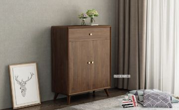 Picture of Berlin 1drw 2dr Shoe Cabinet