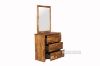 Picture of SARA 3 DRW Dressing Table with Mirror (Solid Acacia)