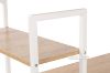 Picture of CITY Desk with Shelf (White) - 140cm