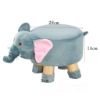 Picture of PLUSH ANIMAL FOOT STOOL *Elephant