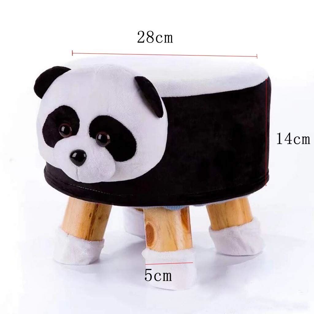PLUSH ANIMAL FOOT STOOL *Panda