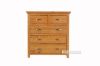 Picture of Nottingham 5Drw Tallboy *Solid Oak