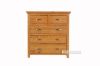 Picture of Nottingham 5Drw Tallboy *Solid Oak