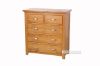 Picture of Nottingham 5Drw Tallboy *Solid Oak