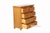 Picture of Nottingham 5Drw Tallboy *Solid Oak