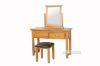 Picture of Nottingham 2Drw Dressing Table with Stool *Solid Oak