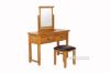 Picture of NOTTINGHAM 2-Drawer Dressing Table with Stool (Solid Oak)