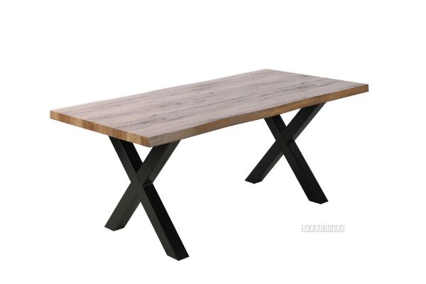 GALLOP 180 Dining Table (Live Edge)