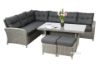 Picture of Touareg ALUMINIUM FRAME Wicker outdoor sofa set