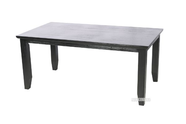 Picture of CAROL 180 Solid Acacia Dining Table (Black)