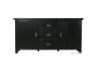 Picture of CAROL Solid Acacia Wood Sideboard (Black)