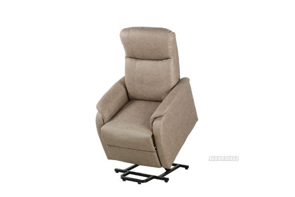 Picture of Aspect Air Leather Electrical Recliner Lift with Massage Chair (Memory Foam)