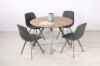 Picture of PLAZA 120 Round Dining Set (Dark Grey)