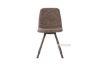 Picture of PLAZA 120 Round Dining Set (Brown) - 1 Dining Table + 4 Vertical Dining Chairs