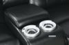 Picture of COBALT Manual Reclining Sectional Sofa with LED Lights (Black)