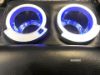 Picture of COBALT Manual Reclining Sectional Sofa with LED Lights (Black)