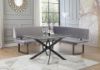 Picture of BRISTOL Dining Set with Sofa (Light Grey)